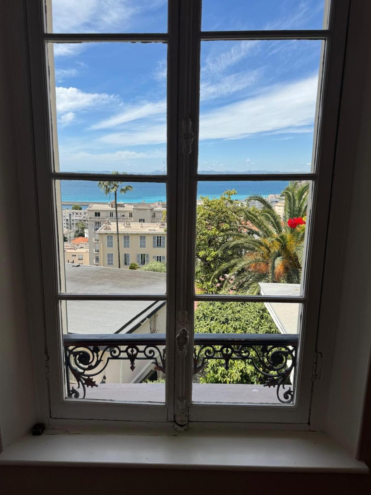 Palmeraie - Magnifique Appartement D'Epoque Avec Vue Mer 4 Personnes Avec Terrasse Le Port Nice Exterior photo