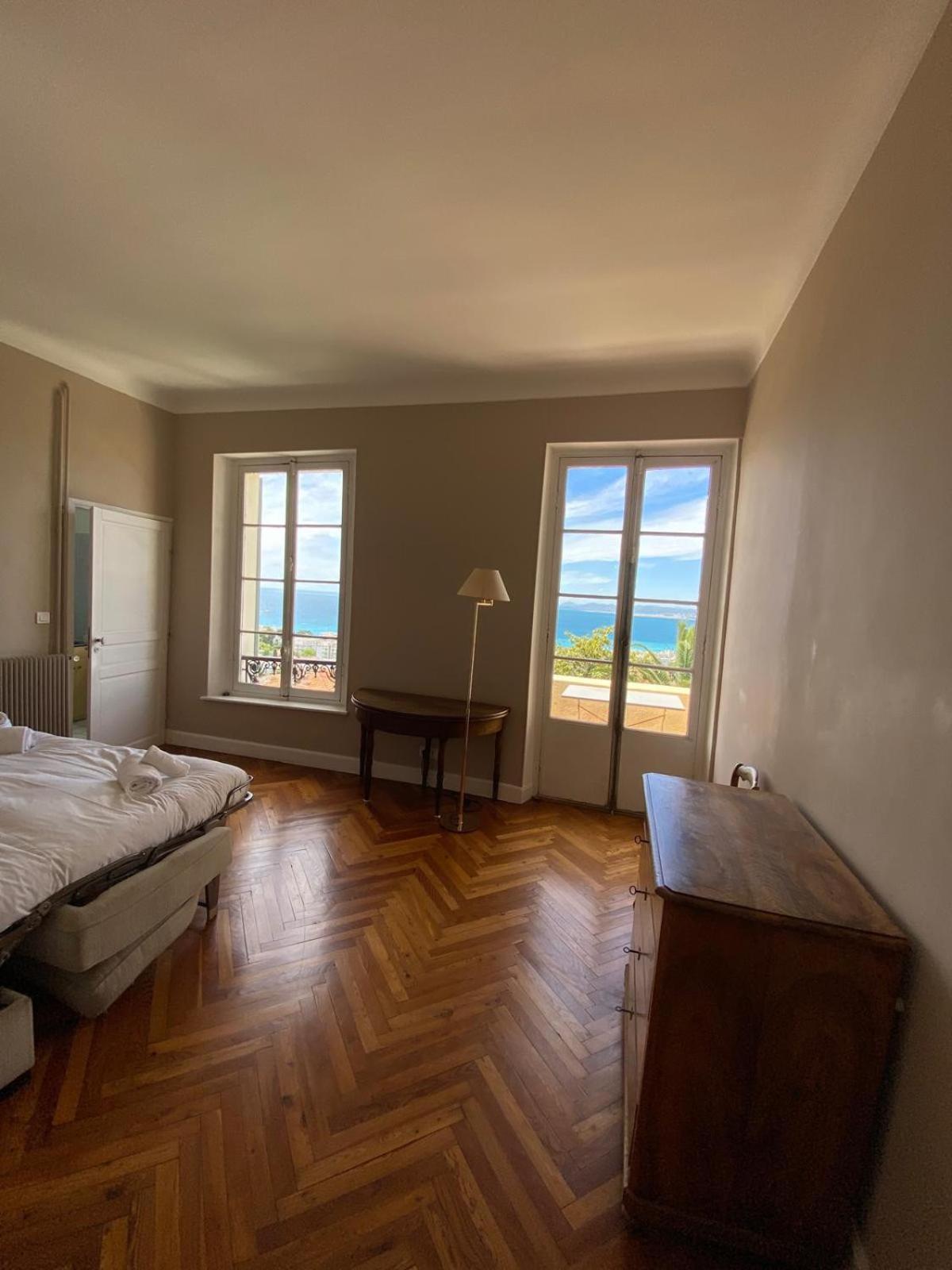 Palmeraie - Magnifique Appartement D'Epoque Avec Vue Mer 4 Personnes Avec Terrasse Le Port Nice Exterior photo